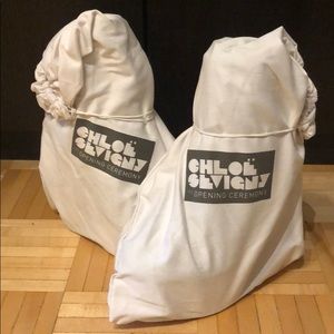 Chloe Sevigny for Opening Ceremony booties. NEW!